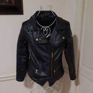 COOGI Black Quilted Jacket